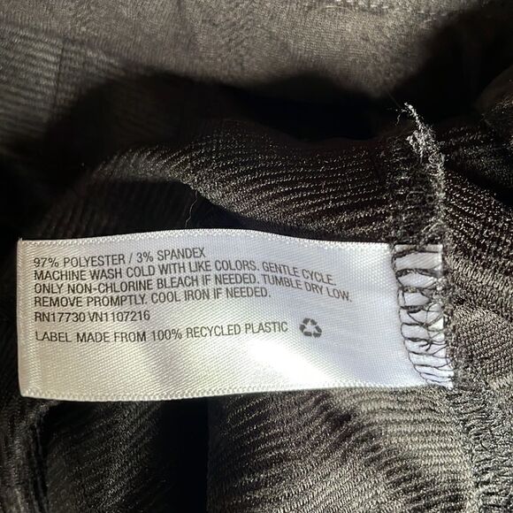 A New Day Black Relaxed Fit Quilted Boxy Short Sleeve Top (Size: XS) - Picture 11 of 11